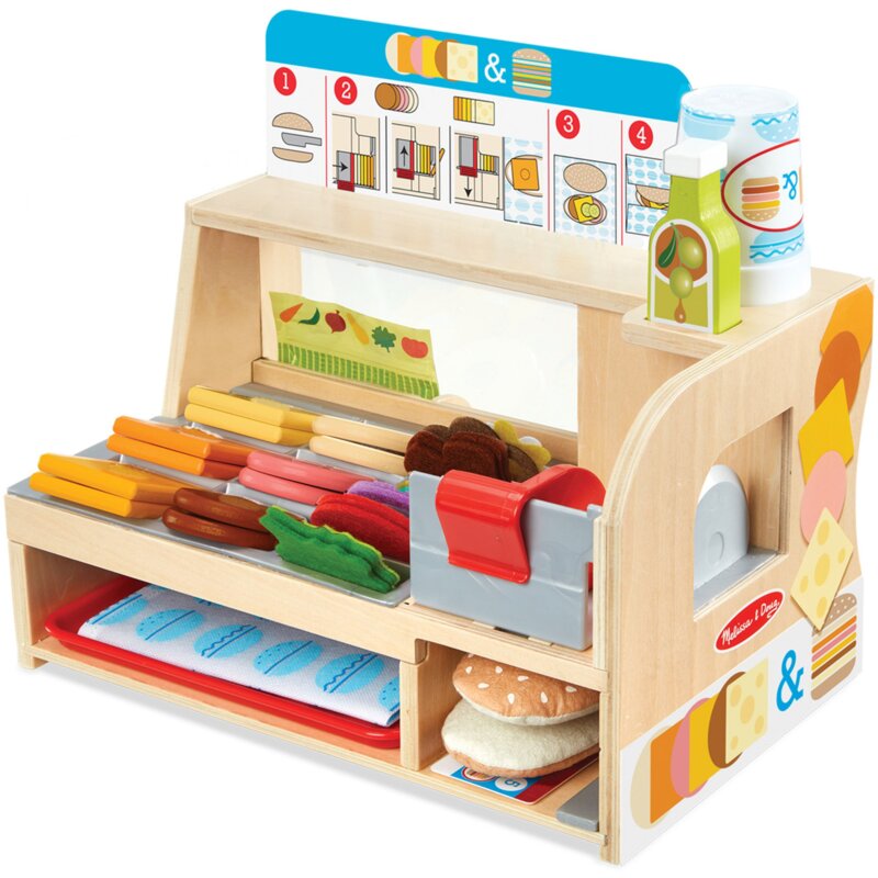 Zabawka MELISSA&DOUG Sklep bar kanapkowy 60744860