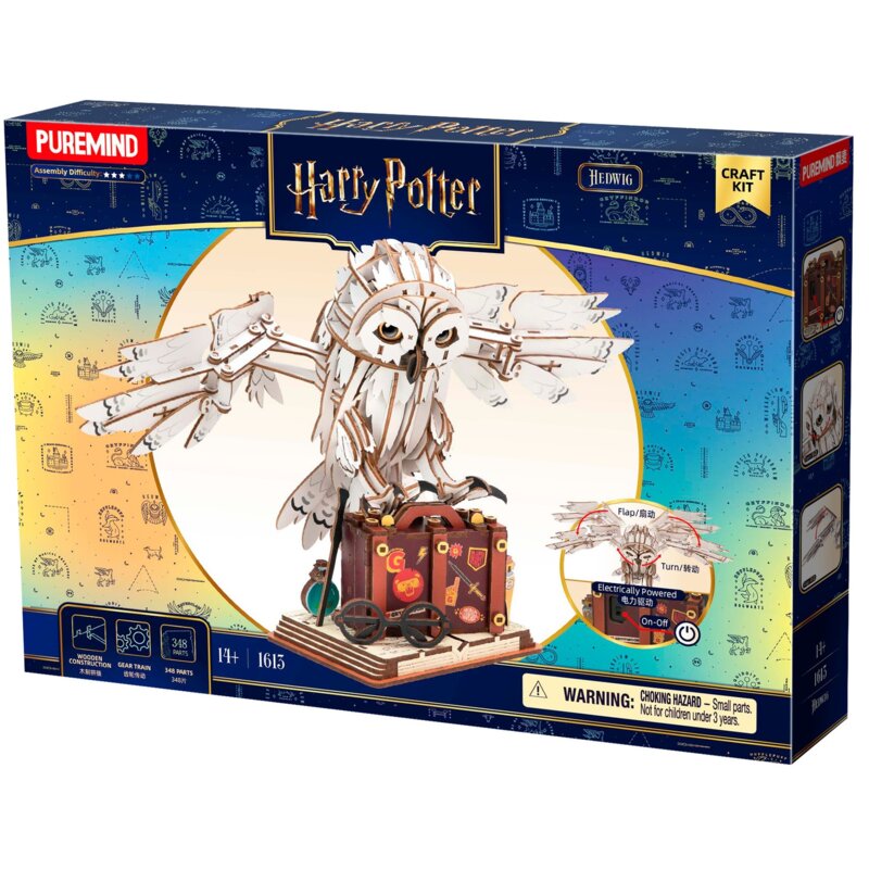 Puzzle 3D PUREMIND Harry Potter Hedwig 1613 (348 elementów)