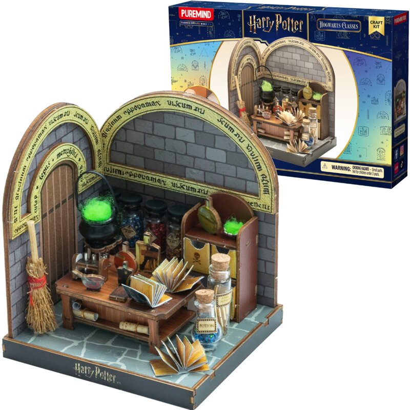 Puzzle 3D PUREMIND Harry Potter Lekcje Eliksirów 1623 (87 elementów)