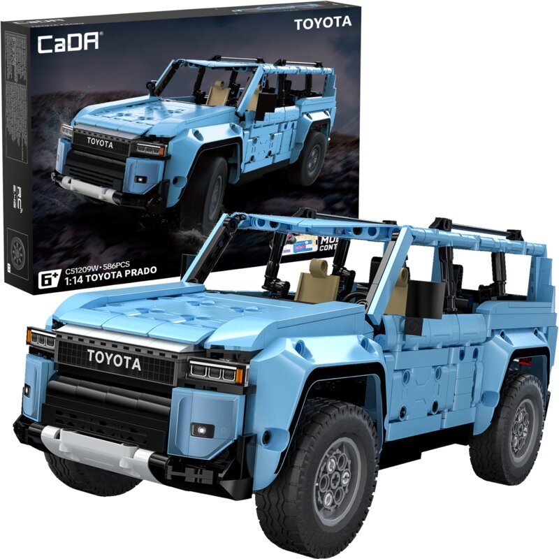 Klocki plastikowe CADA Toyota Land Cruiser Prado J250 Zdalne sterowanie C51209W
