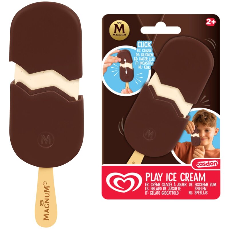 Zabawka Lody na patyku CASDON Lód Magnum Classic w czekoladowej polewie Algida 30050