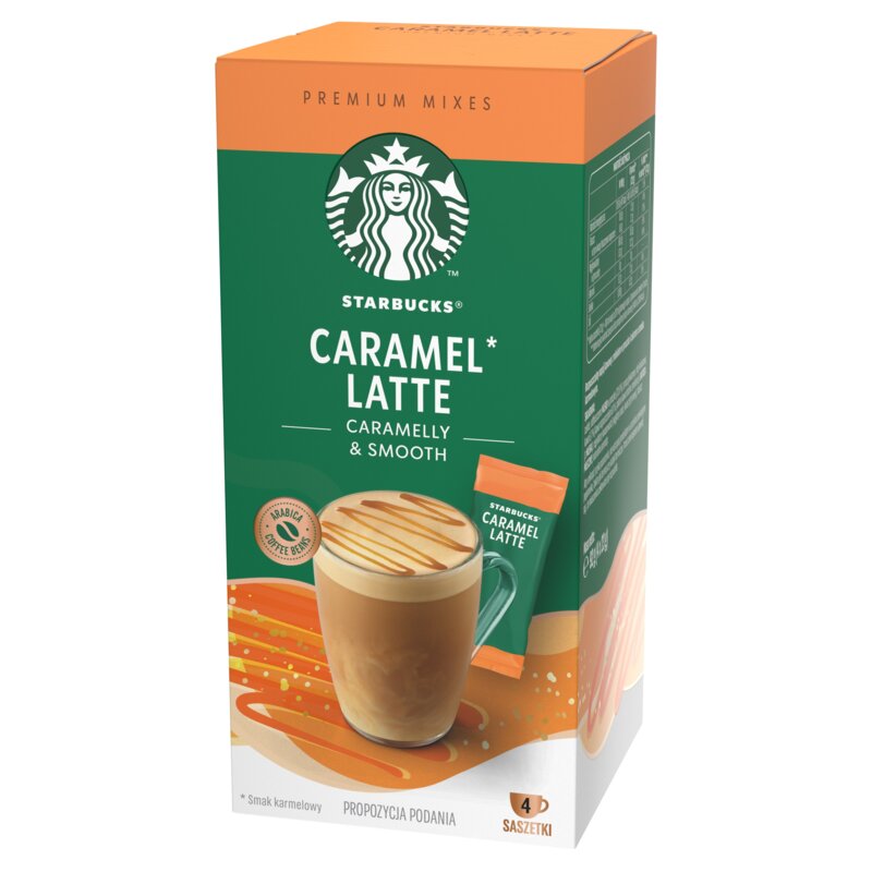 Kawa rozpuszczalna STARBUCKS Caramel Latte  (4 szt.)