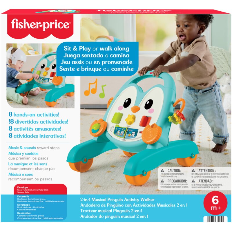 Pchacz dla dziecka FISHER PRICE Pingwinek JHF74