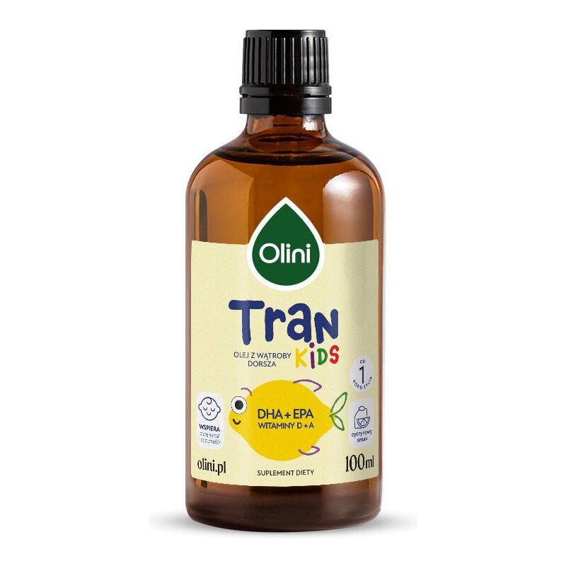 Tran OLINI Cytrynowy (250 ml)