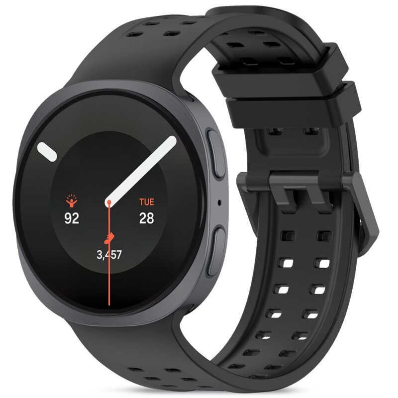 Pasek TECH-PROTECT Silicone Air do Samsung Galaxy Watch 8/9/Classic do koperty 40/44/46 mm Czarny
