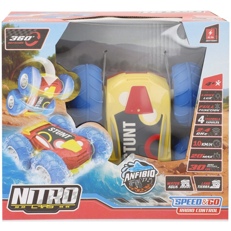 Samochód zdalnie sterowany SPEED & GO Radio Control Anfibia 39691