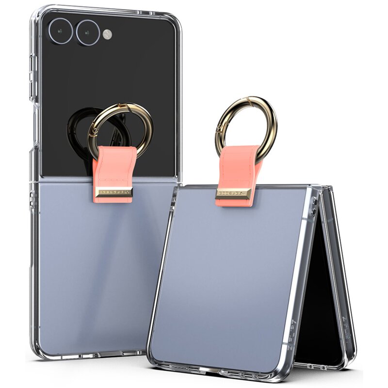 Etui MERCURY Golden Bell Case do Samsung Galaxy Z Flip 8 Różowy