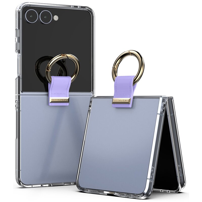 Etui MERCURY Golden Bell Case do Samsung Galaxy Z Flip 8 Fioletowy