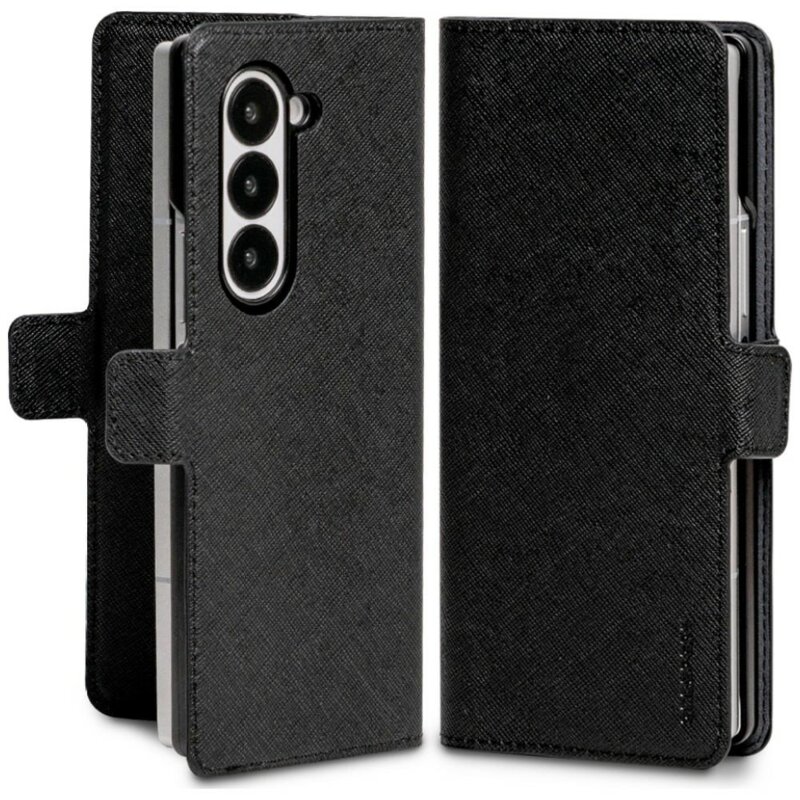 Etui MERCURY Premium Wallet Diary do Samsung Galaxy Z Fold 8 Ultra Czarny