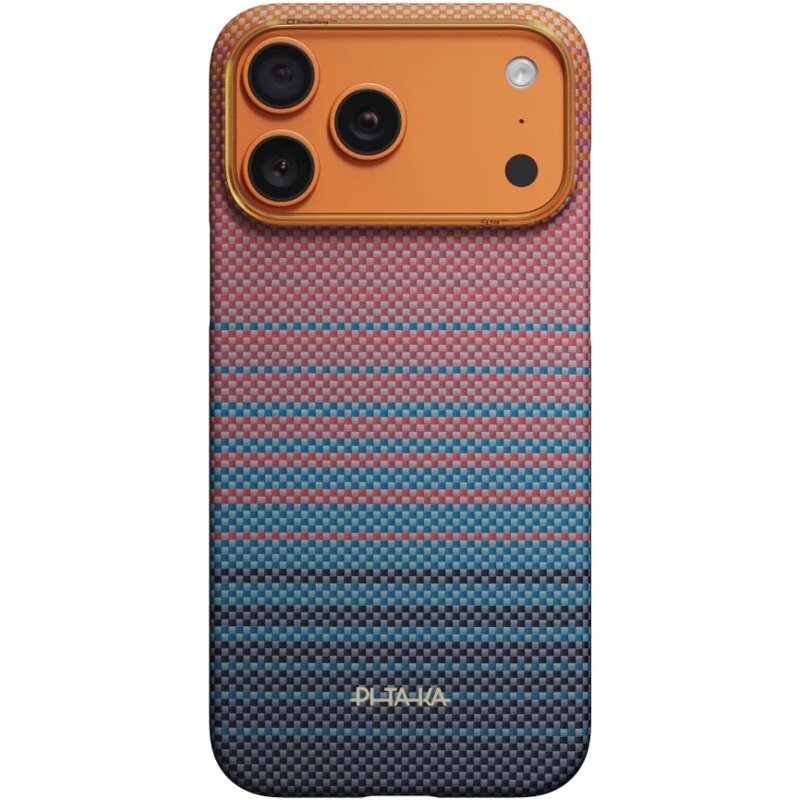 Etui PITAKA Edge Case California Dream 05 MagSafe do Apple iPhone 17 Pro Max Sunset