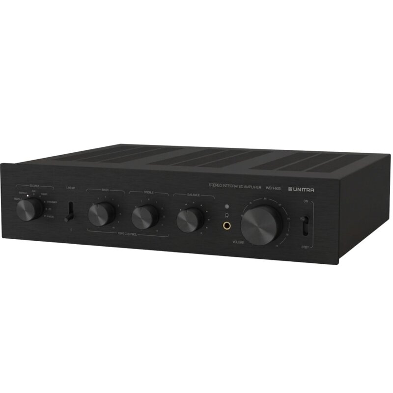 Wzmacniacz zintegrowany UNITRA WSH-605 Czarny