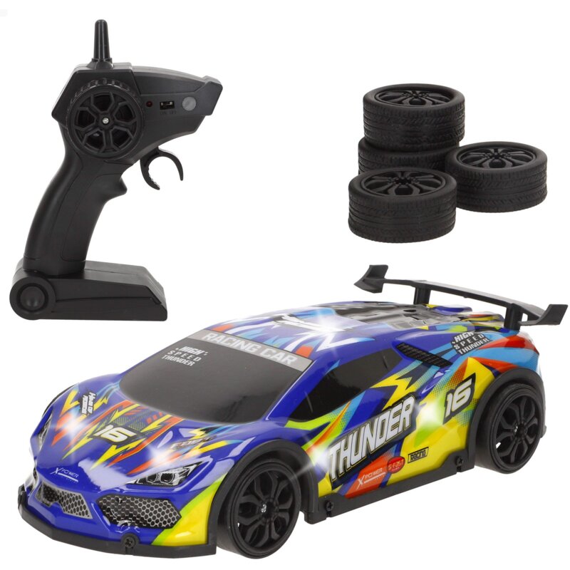 Samochód zdalnie sterowany SPEED & GO Radio Control Nitro-Batt 41350
