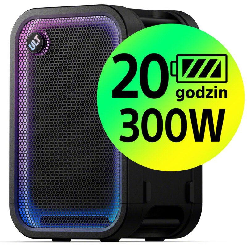Sony SRSULT500 ULT Tower 5 300W Bluetooth Karaoke Czarny