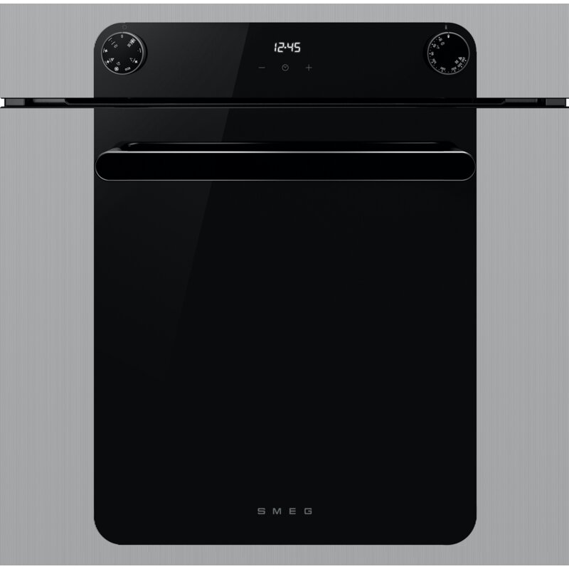 Piekarnik SMEG SF6200TS Elektryczny parowy A Czarny