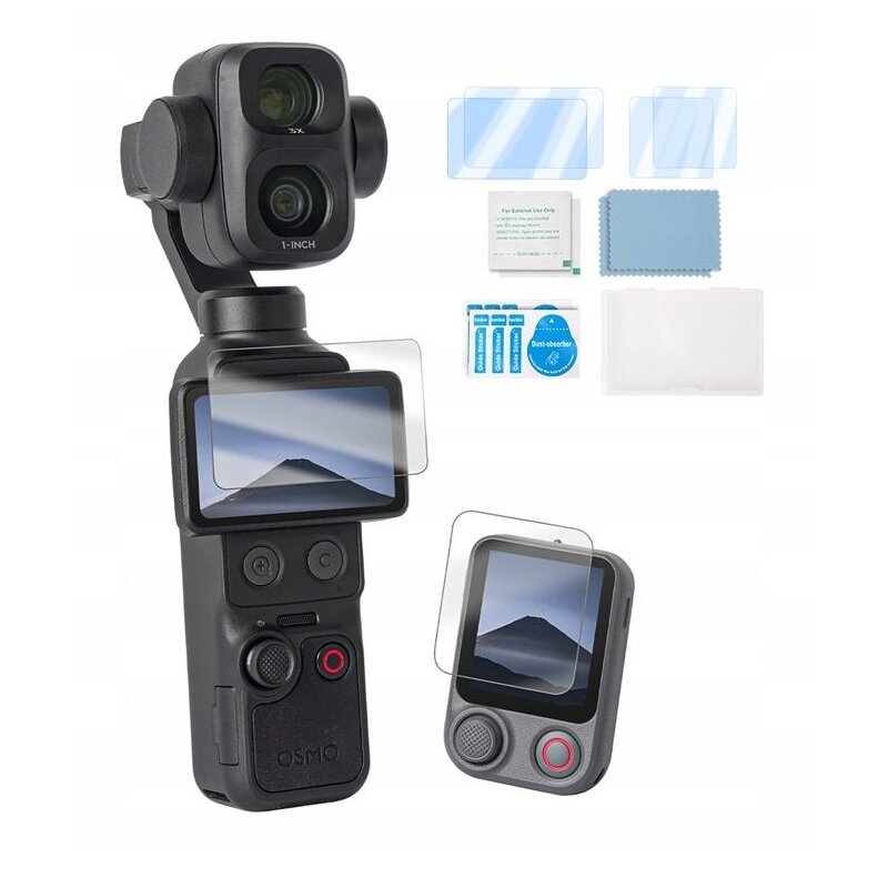 Zestaw osłon SUNNYLIFE OP4-BHM255-2 do DJI Osmo Pocket 4P/4/3 (2 szt.)