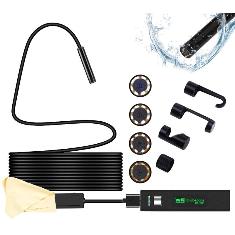 Endoskop XREC Wi-Fi USB 8mm 5m SB4410