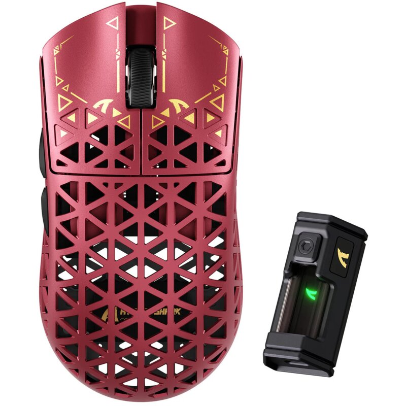Mysz ATTACK SHARK R5 Ultra Czerwony