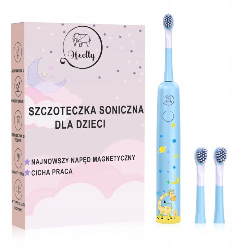 Szczoteczka soniczna HEELLY SBU-02 Niebieski