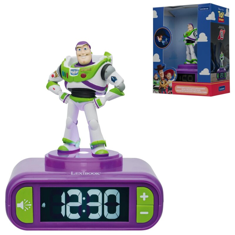 Zabawka budzik z lampką nocną LEXIBOOK Disney Toy Story RL800TS