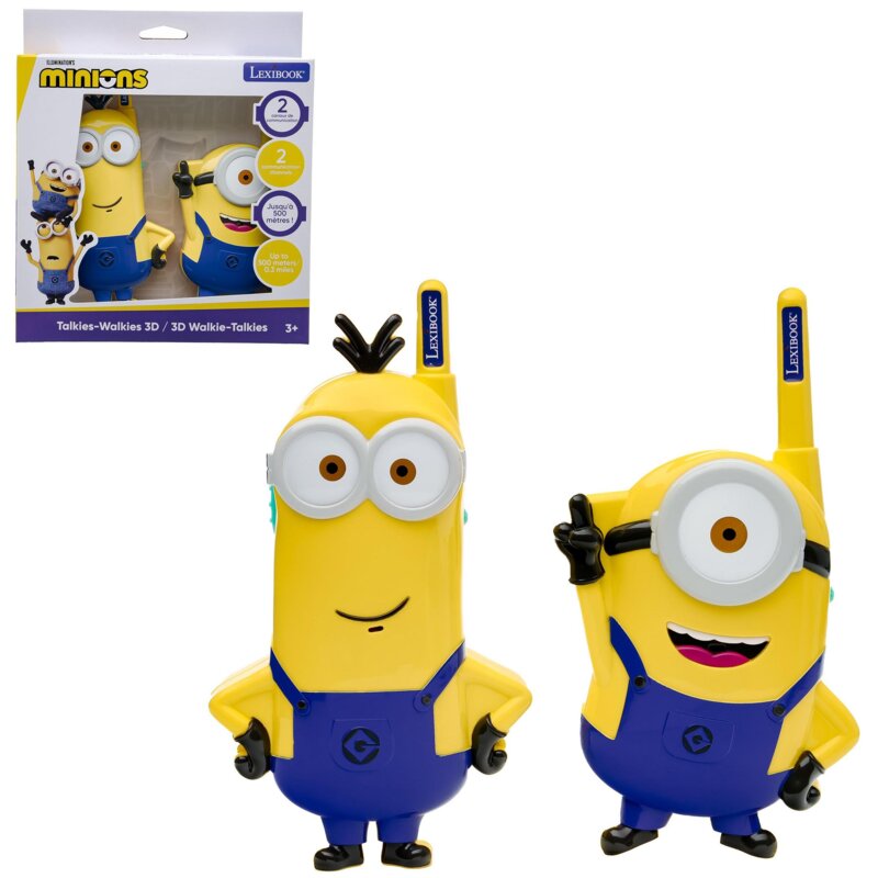 Zabawka krótkofalówki LEXIBOOK Despicable Me Minionki TW18DES