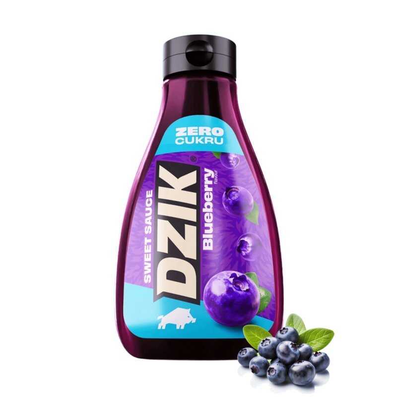 Sos WK DZIK Zero Cukru Jagodowy (425 ml)