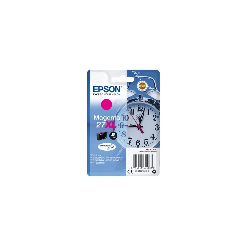 Tusz EPSON T2713 27XL Purpurowy 10.4 ml C13T27134012