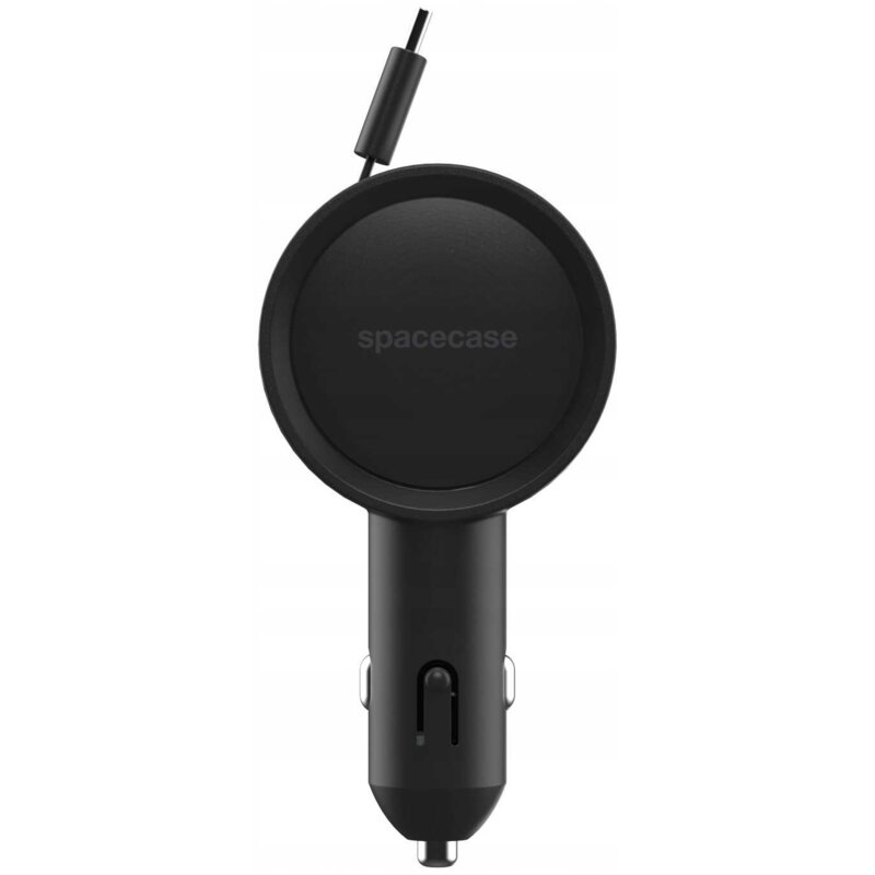 Ładowarka samochodowa SPACECASE EasyCable 30W Czarny