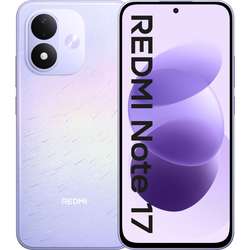 Xiaomi REDMI Note 17 6/256GB Funkcje AI 6,99" 120Hz 50Mpix Fioletowy