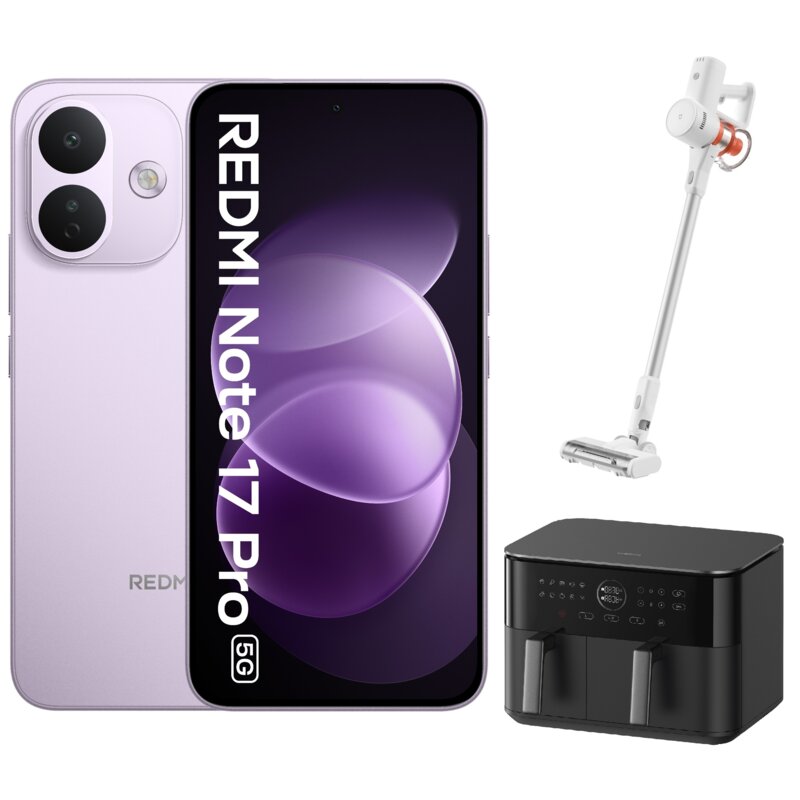 Xiaomi REDMI Note 17 Pro 5G 6/256GB Funkcje AI 6,83" 120Hz 50Mpix Fioletowy
