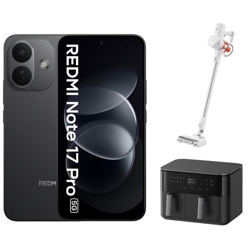 Xiaomi REDMI Note 17 Pro 5G 6/256GB Funkcje AI 6,83" 120Hz 50Mpix Czarny