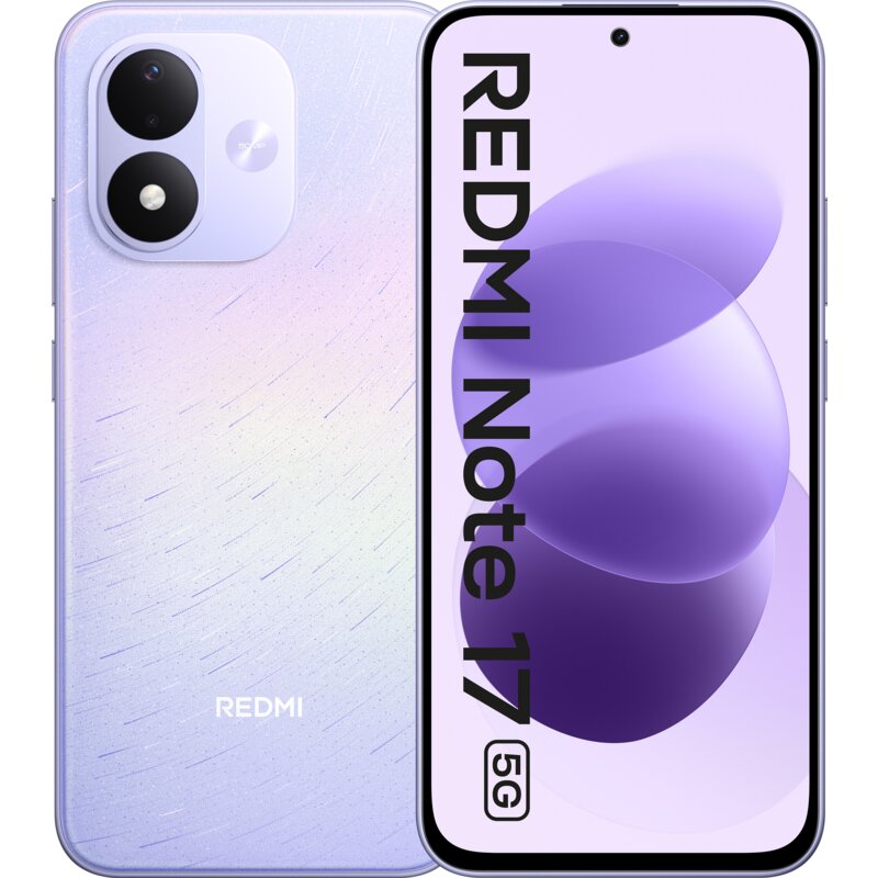 Smartfon XIAOMI Redmi Note 17 5G 6/256GB 6.99" 120Hz Fioletowy