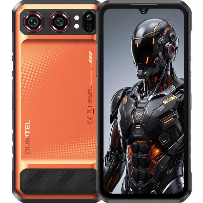 OUKITEL WP68 Air 5G 12/512GB 8000mAh pomarańczowy