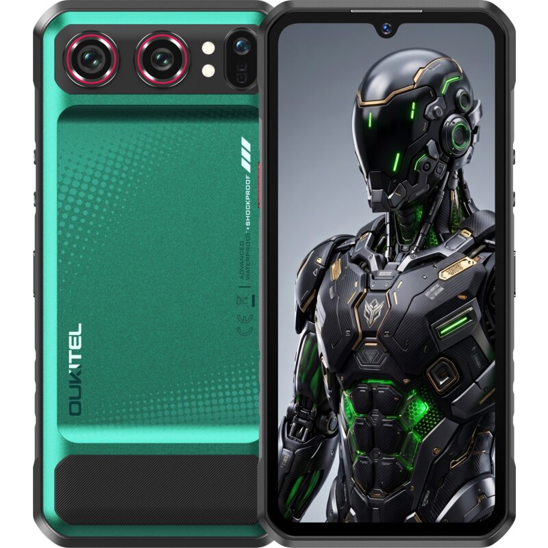 Smartfon OUKITEL WP68 Air 5G 12/512GB 6.88" 120Hz Zielony WP68AIR-GN OL