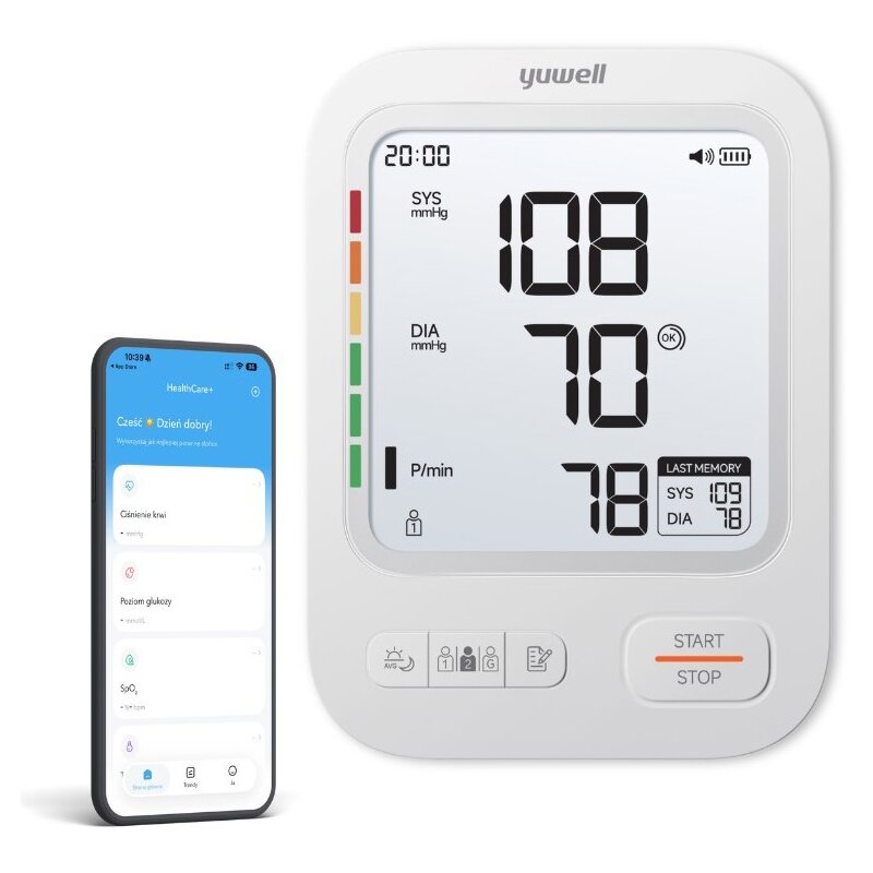 Ciśnieniomierz YUWELL E5 Plus