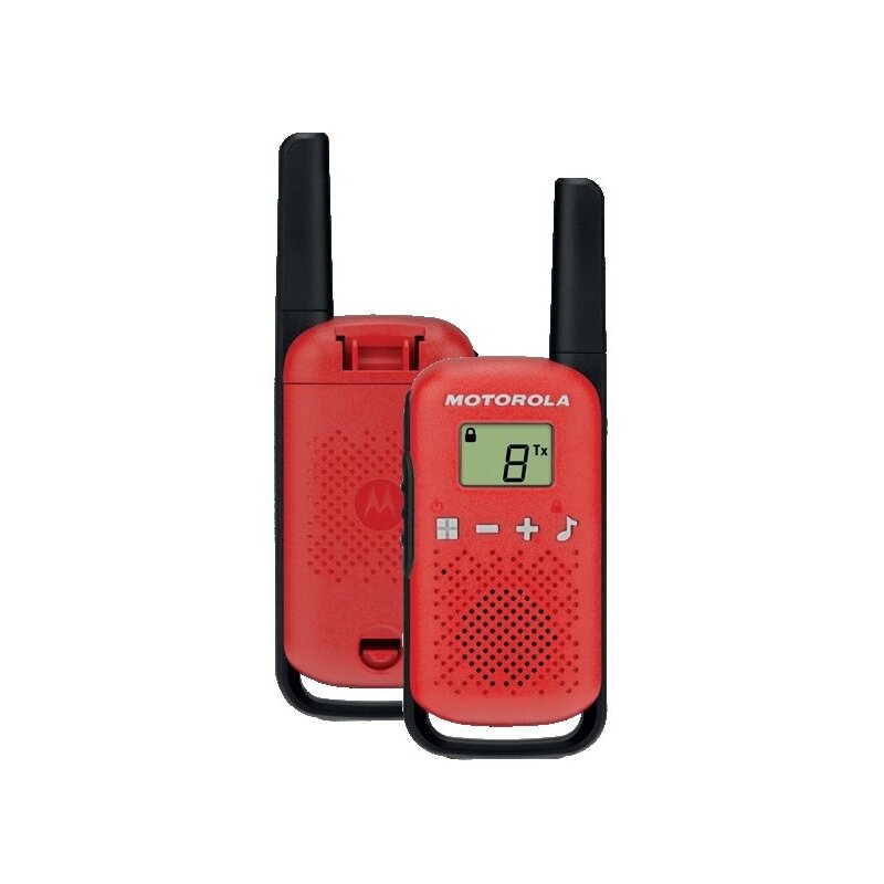 Motorola TLKR T42 dwupak Czerwony