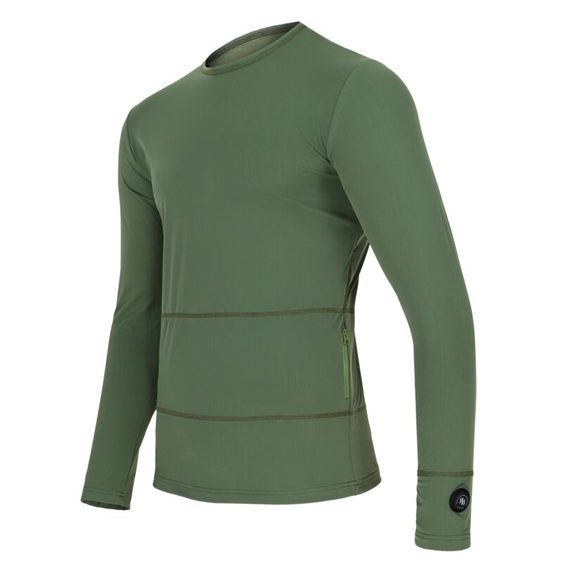 Podgrzewana bluza GLOVII GJ1C (rozmiar S) Zielony