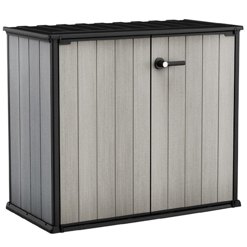 Szafka ogrodowa KETER Patio Store 1000L Szaro-czarny