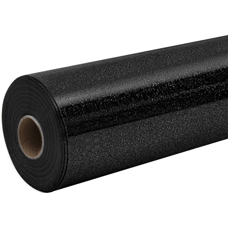 Folia termotransferowa HTVRONT Glitter 30.5cm x 90cm Czarny