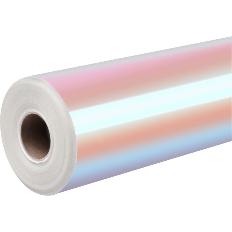 Folia samoprzylepna HTVRONT Holographic 30.5cm x 90cm Różowo- fioletowy