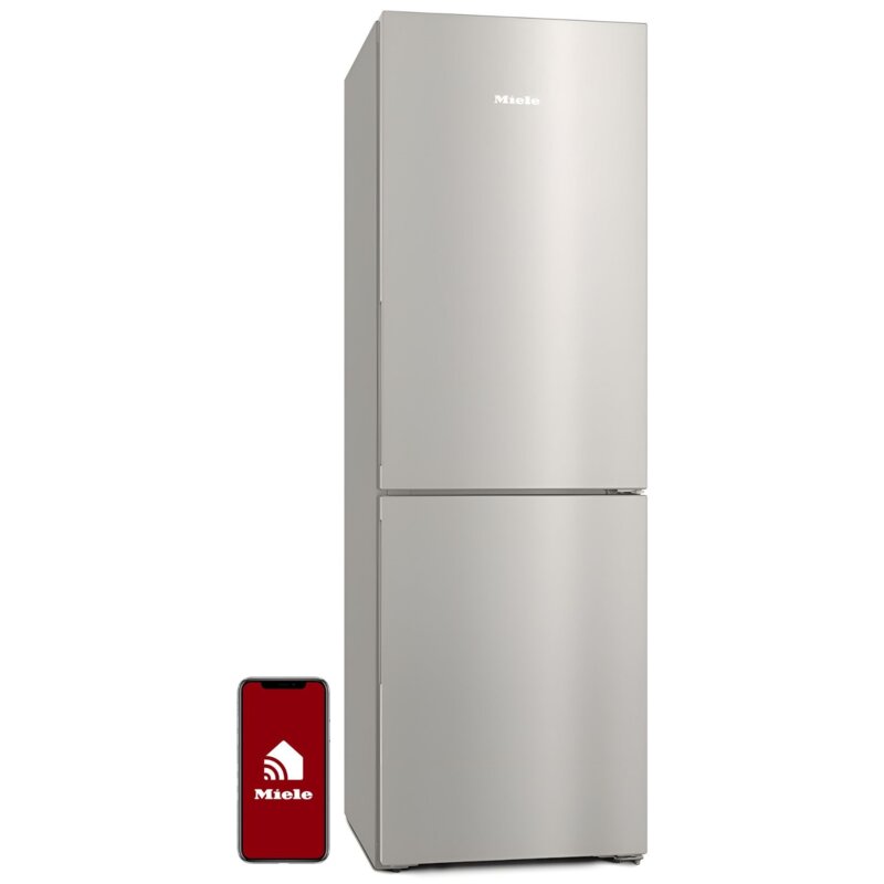 Lodówka MIELE KFN 4375 BD No frost 185.5cm Srebrna