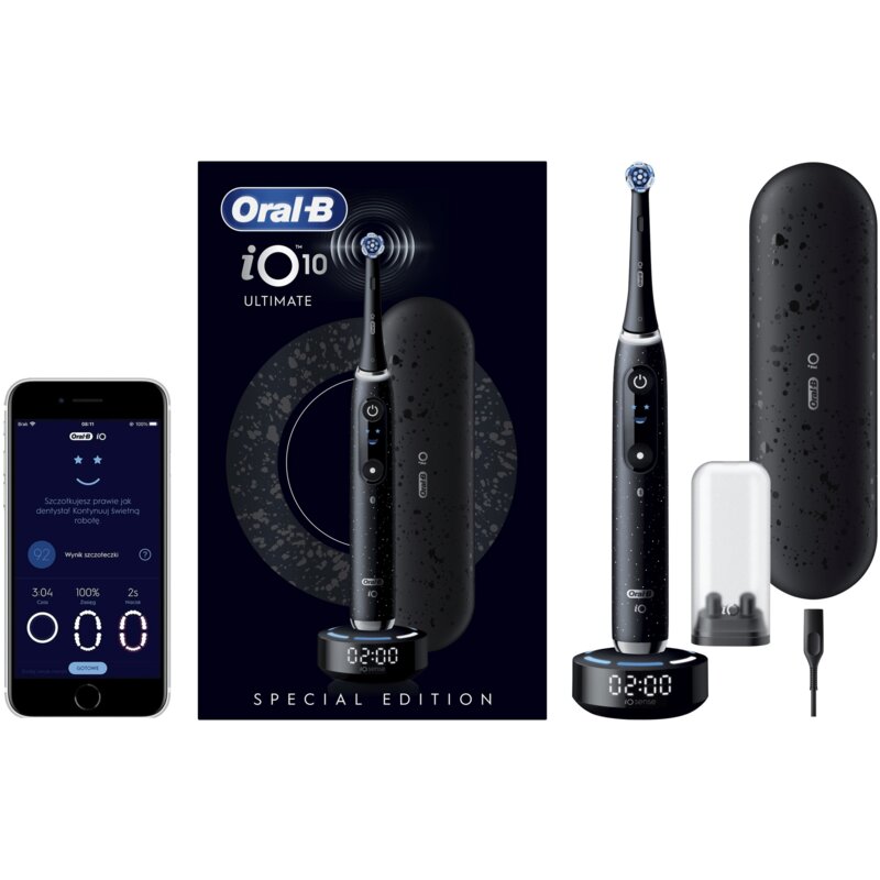 Szczoteczka magnetyczna ORAL-B iO 10 Edycja Specjalna Czarny