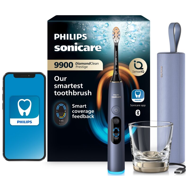 Szczoteczka soniczna PHILIPS Sonicare DiamondClean 9900 Prestige HX9813/98
