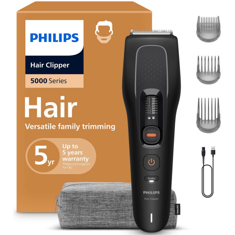 Strzyżarka PHILIPS Seria 5000 HC5733/15 0.5-28 mm