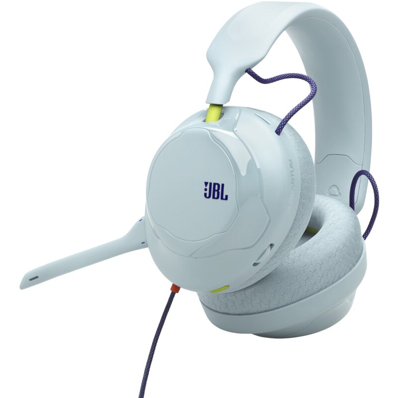 Słuchawki JBL Quantum 120 Nauszne, Dźwięk przestrzenny Lodowy