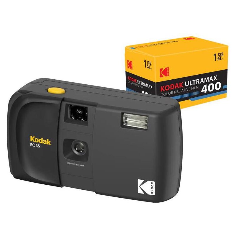 Kodak EC35 Czarny + film Ultra Max 24