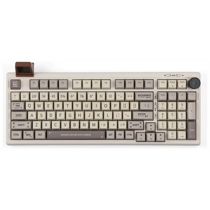 Klawiatura EPOMAKER RT100 Retro Biały