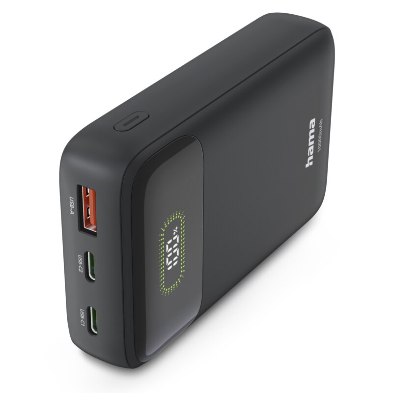 Powerbank HAMA PD 10 10000 mAh Antracytowy
