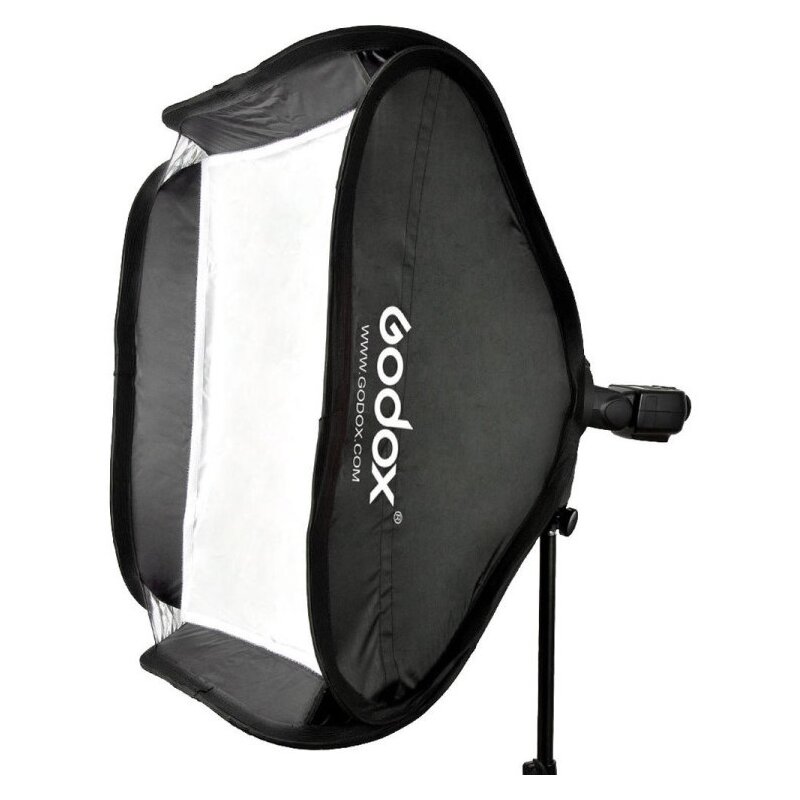 Zestaw softbox GODOX SFUV8080 kwadratowy 80 x 80 cm, mocowanie Bowens