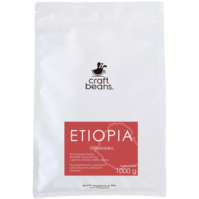 Kawa ziarnista CRAFT BEANS Etopia 1 kg