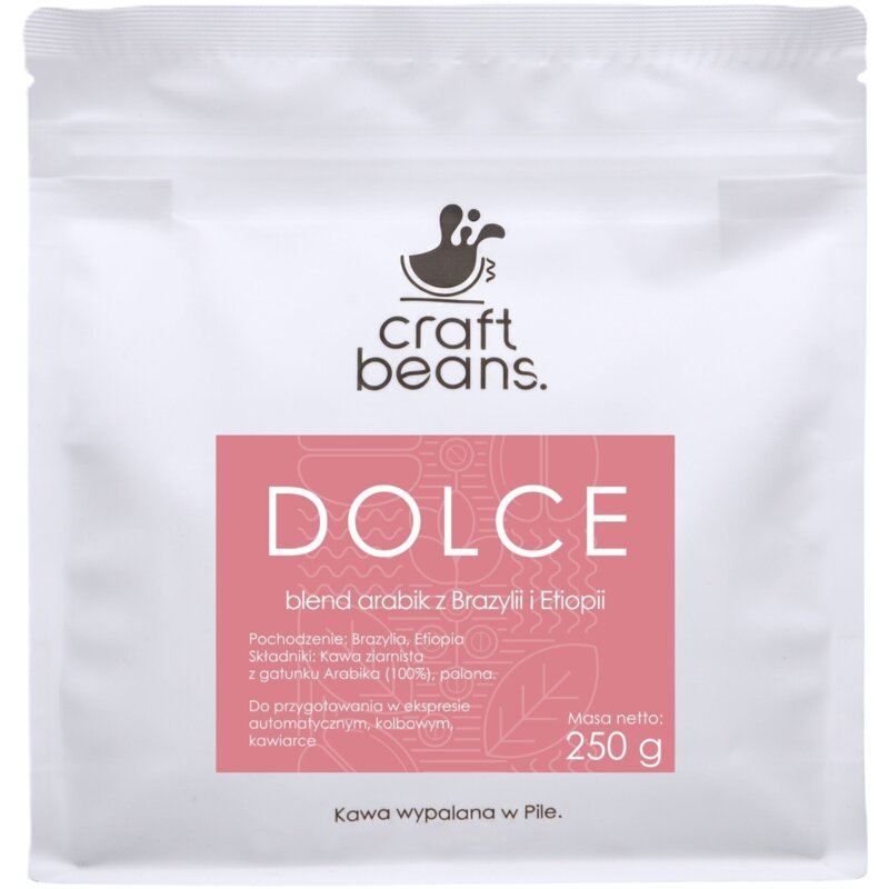 Kawa ziarnista CRAFT BEANS Dolce 250 g